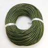 DUNGS 100 m/Bundle Braided Cowhide Leather Cord for Jewelry Making, 1 mm/1.5 mm/2 mm view 1