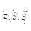 Folding Step Ladder, 4 Steps, Steel with Handrail, Non-Slip Treads, 150 kg Load Capacity view 1