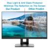 AMDHZ TV Anti-Glare and Blue-Light Screen Protector, Matte, 47 in, 1044 × 590 mm view 3