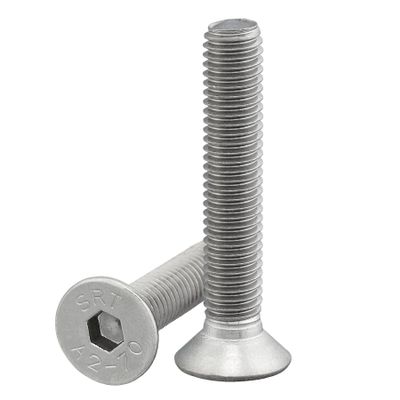 DSM M8 x 25 mm ISO 10642 Hex Socket Countersunk Screws, 10-Pack