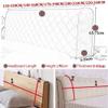 OOFAYWFD Stretchable Black Headboard Cover view 2