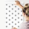 Muralo Non-Woven Wallpaper Roll, 10 m, Black-and-White Football Design, 1000 x 53 cm view 3