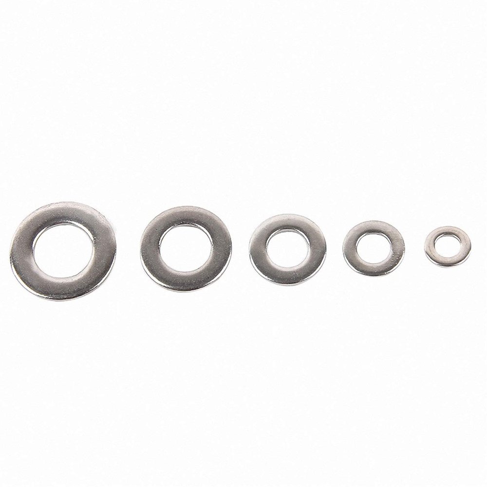 Tuanie Lnanqing Sealing Washers, Flat Fender Penny Washers M3–M20, Extra-Thick 304 Stainless Steel