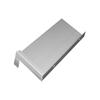Silver EV1 Aluminum Window Sill, 150 mm Projection (Plaster End, 1400 mm) view 1