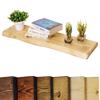 Chill House Waney/Live Edge Rustic Wall Shelf, 15 × 4.4 cm, Antique Pine, 50 cm view 1