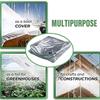HYHMJ Clear PVC Tarpaulin, 0.4 mm Thick, Waterproof Cover, 1.3 x 5.5 m view 4