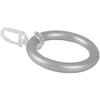 Bestlivings Curtain Rings with Pleat Hooks, 20-Piece Set, 40 mm, Gray view 4