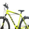 Hallenwerk 1-Piece Bicycle Mudguard, Flexible Fender, Black & Red view 3