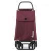 Folding Rolser Akanto MF Shopping Trolley, 4 Wheels (2 Swivel) - Bordeaux view 3
