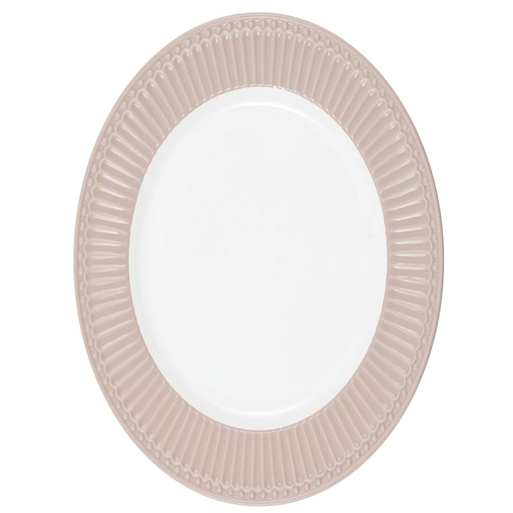 GreenGate [W] Alice Creamy Fudge Dinner Plate