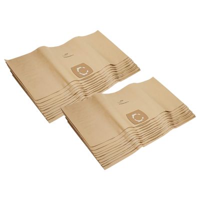 vhbw 20 Dust Bags Compatible with Nilfisk WAP Alto ST 35 E