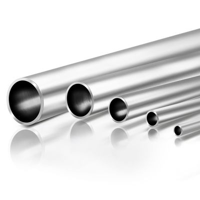 Ground V2A Stainless Steel Round Tube 60.3 x 2.0 mm (2 in), 90 cm