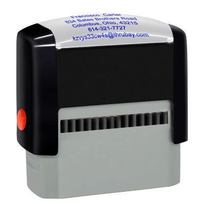 Personalized Self-Inking Stamp, 70 x 25 mm, Up to 5 Lines