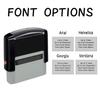Personalized Self-Inking Stamp, 70 x 25 mm, Up to 5 Lines view 3