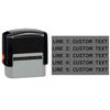 Personalized Self-Inking Stamp, 70 x 25 mm, Up to 5 Lines view 4