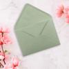 500 Mini Envelopes, Eucalyptus Green, 2.05 x 2.99 in view 2