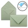 500 Mini Envelopes, Eucalyptus Green, 2.05 x 2.99 in view 4