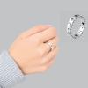 HCMA Vintage Moon and Star Open Ring with Smiling Face view 3