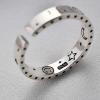 HCMA Vintage Moon and Star Open Ring with Smiling Face view 4