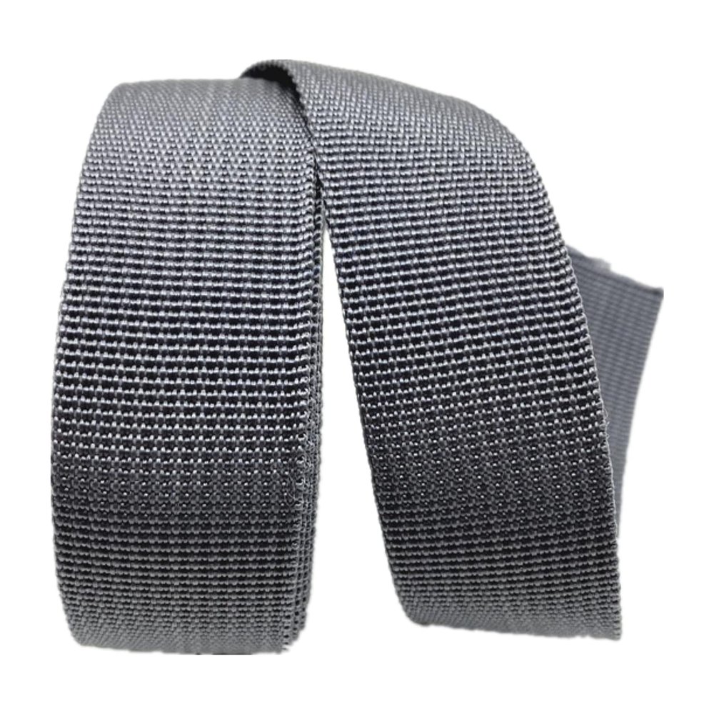 DTKJ Heavy-Duty Polypropylene Webbing, 9.1 m, Dark Gray, 50 mm