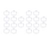 Perfeclan 20-Pack Clear Acrylic Ball Display Stands, Medium 3.2 mm view 1