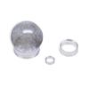 Perfeclan 20-Pack Clear Acrylic Ball Display Stands, Medium 3.2 mm view 2