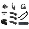 YONGYAO 10-Piece Red/Black/White Scooter Accessory Starter Kit for M365/M187/PRO - Black view 1