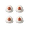 MARMODAY Adhesive Hooks for Kitchen, Bathroom & Office, 4-Pack, White view 1