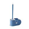MARMODAY Toilet Plunger and Toilet Brush Combo for Bathroom Cleaning, 1 Set, Drill-Free Wall-Mounted, Blue view 1