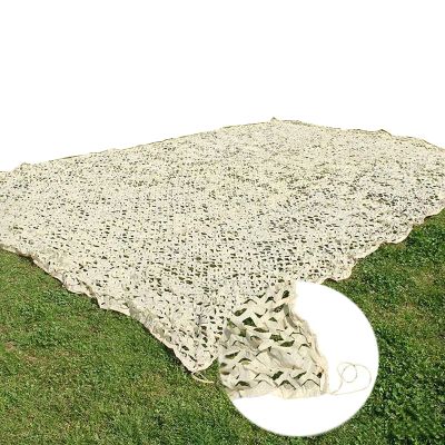 JZWJH Camouflage Net, Shade and Sun Protection Net, 2×3 m to 5×6 m