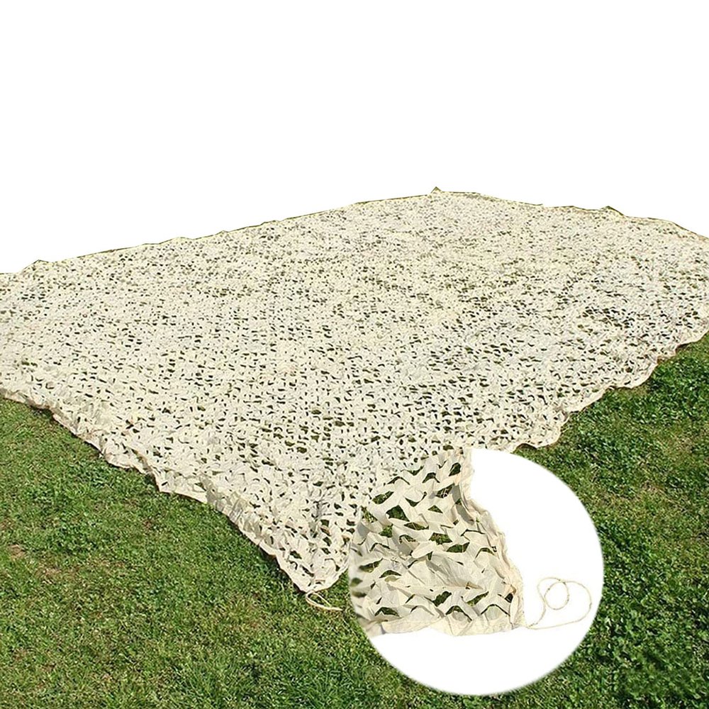 JZWJH Camouflage Net, Shade and Sun Protection Net, 2×3 m to 5×6 m