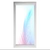 DR35 Picture Frame 53 x 25 cm, White Pine view 1