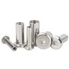 Runxingfu Stainless Steel Barrel Nuts, M6/M8 Internal Thread, Cylindrical Nuts view 4