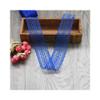 5 Meters of Beautiful Lace Trim, 4.5 cm Wide, Royal Blue view 3