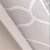 A-TEXTILE-24 Lisbon Custom-Made Curtain, Silver, 245 H x 350 W cm view 3