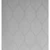 A-TEXTILE-24 Lisbon Custom-Made Curtain, Silver, 245 H x 350 W cm view 4