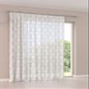 A-TEXTILE-24 Lisbon Custom-Made Voile Curtain, Universal Gather Tape, Gold, 170 cm H x 500 cm W view 1