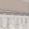 A-TEXTILE-24 Lisbon Custom-Made Voile Curtain, Universal Gather Tape, Gold, 170 cm H x 500 cm W view 2