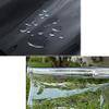 Waterproof Transparent Cover Tarp with Eyelets, Heavy-Duty Flame-Retardant TPU view 3