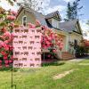 Hereford Cattle Pink Garden Flag, Polyester, 30 x 45 cm view 2