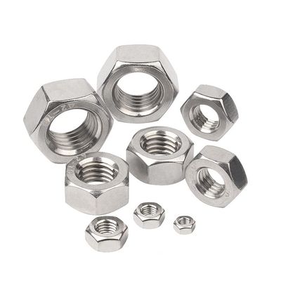304 Stainless Steel Hex Nut / 316 Hex Acorn Screw Cap, M10, 10 pcs