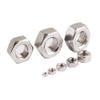 304 Stainless Steel Hex Nut / 316 Hex Acorn Screw Cap, M10, 10 pcs view 2