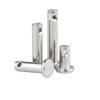 304 Stainless Steel Pin, M3 M4 M5 M6 M8 M10, Flat Head with Hole-Circle Pin, GB882 Locating Pin, M4 × 20 [10 pcs] view 3
