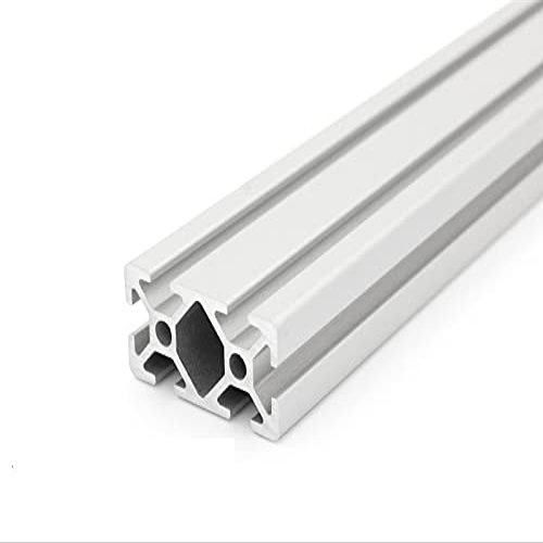 Aluminum Profile 20x40L I-Type Slot 5, Light, Silver Anodized, 1770 mm
