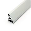 Aluminum Profile 30x30L, 45-Degree I-Type Slot 6 (Light), Silver Anodized, 2730 mm view 1