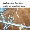 HYHMJ Tear-Resistant Transparent PVC Tarp, 0.35 mm, 1.9 x 1.9 m view 4