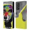 Head Case Designs Official Michel Keck Dachshund Dogs 4 Leather Wallet Case for Galaxy A52/A52s/5G (2021) view 1