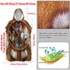 3D Bath Poncho Surf Poncho, Treer Changing Robe with Hood, Quick-Drying Microfiber Beach Towel for Adults and Children, Frog, 60 x 110 cm view 2