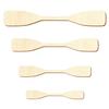 Wooden Double Paddle Craft Cutouts, 5–50 cm, 50-Pack (24 cm Wide) view 2