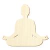 Wooden Yoga Lotus Position, 5–50 cm, Set of 10, 18 cm Wide view 1